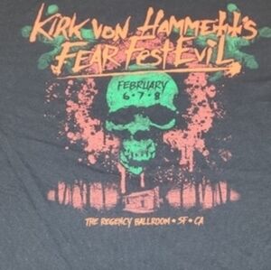 Kirk Von Hammett's Fear FestEvil - Regency Ballroom 2014 - Mens Size XL